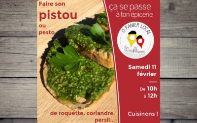 Faire son pistou, ou pesto !