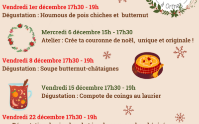 Animations décembre